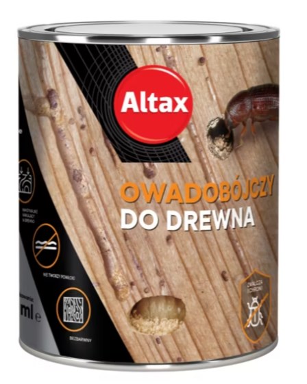 Preparat owadobójczy do drewna 750 ml AL ALTAX
